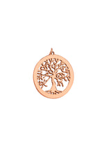 925 Sterling Silver Boş Hayat Ağacı