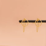 925 Sterling Silver Threader Round Earrings