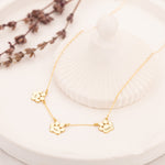 925 Sterling Silver Paw Neckalce