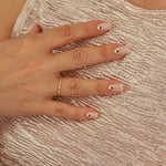 925 Sterling Silver Swimming Fish Ring