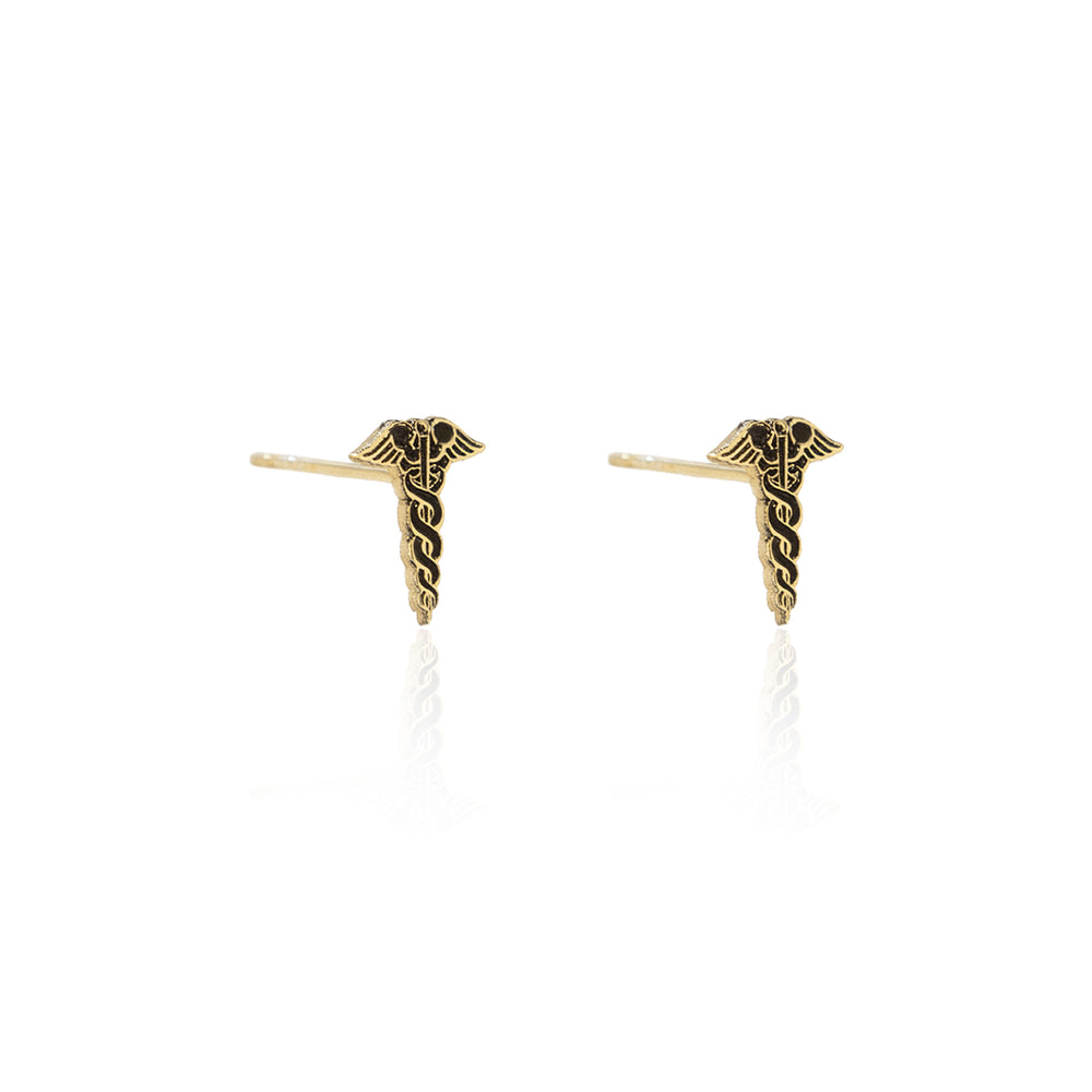 925 Sterling Silver Twelve God Earrings