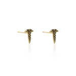 925 Sterling Silver Twelve God Earrings