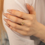 925 Sterling Silver Wrap Adjustable Arrow Ring
