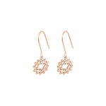 925 Sterling Silver Heart Chakra Earring