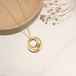 925 Sterling Silver Sisters Three Name Necklace