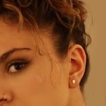 925 Sterling Silver Teardrop Stud Earrings