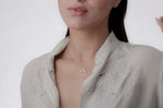 925 Sterling Silver Solar Plexus Chakra Necklace
