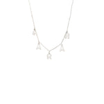 925 Sterling Silver Personalised Initial Name (Halley)