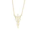 925 Sterling Silver Arwen Eflique Evenstar Lotr Minimalist Necklace