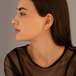 925 Sterling Silver Hamsa Studs 437