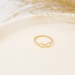 925 Sterling Silver Infinity Ring,