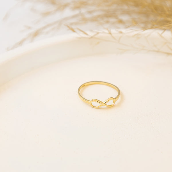 925 Sterling Silver Infinity Ring,