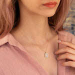 925 Sterling Silver Enamel Horus Eye Pendant
