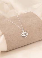 925 Sterling Silver Evil Eye Necklace