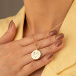 925 Sterling Silver Woman And Dog Necklace
