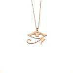 925 Sterling Silver The Eye Of Ra Necklace