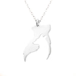 925 Sterling Silver Wolf Couples Necklace