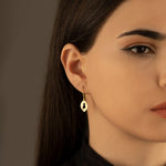 925 Sterling Silver Cat Dangle & Drop Earrings