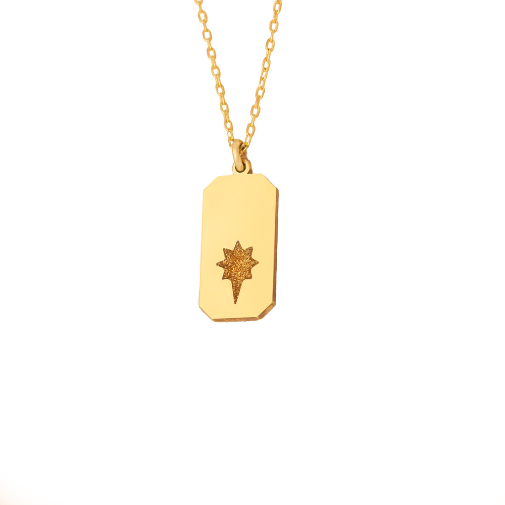 925 Sterling Silver North Star Necklace