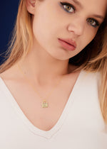 925 Sterling Silver Custom Padlock Necklace