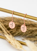 925 Sterling Silver Handmade Krishna Earring