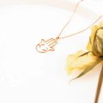 925 Sterling Silver Hamsa Necklace