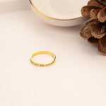 925 Sterling Silver Alyans Ring Personalized Custom Name