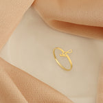 925 Sterling Silver Tiny Treble Clef Ring