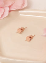 925 Sterling Silver 4 Leaf Clover Studs