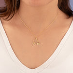 925 Sterling Silver Roller Skate Necklace
