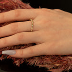 925 Sterling Silver Swimming Fish Ring