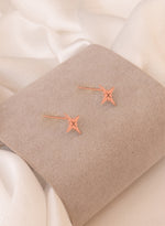 925 Sterling Silver Pole Star Studs