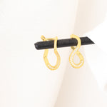 925 Sterling Silver Infinity Spiral Earrings