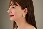 925 Sterling Silver Sunburst Earrings