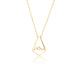 925 Sterling Silver Mountain Ring Holder Necklace