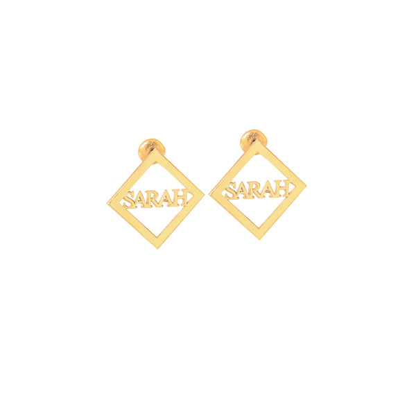 925 Sterling Silver Ear Jacket Name Earring