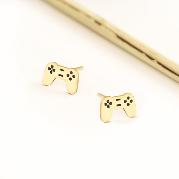 925 Sterling Silver Game Console Studs