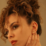 925 Sterling Silver Triangle Earrings