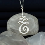 925 Sterling Silver Unalome Necklace