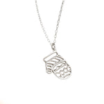925 Sterling Silver Eldi̇ven Necklace
