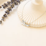 925 Sterling Silver Name Necklace,