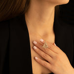 925 Sterling Silver Christmas Tree Necklace