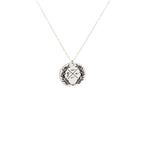 925 Sterling Silver Family Initials Necklace