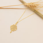 925 Sterling Silver Royale Symbol Necklace