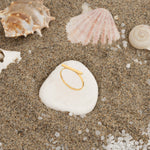 925 Sterling Silver Üstü Düz Bar Ring