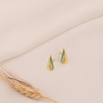 925 Sterling Silver Multi Color Wings Earring