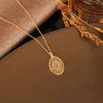 925 Sterling Silver Evil Eye Duası Oval