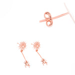925 Sterling Silver Halloween Threader Earrings
