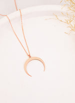 925 Sterling Silver Crescent Moon Ring Holder