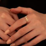 925 Sterling Silver Sonsuz Ring
